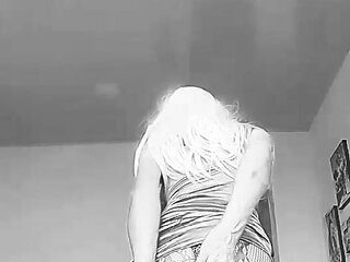 Shemale sissy fucking her ass