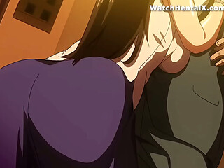 animated hentai, cheating wif with her boss porn