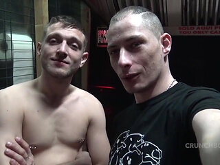 Romantik fucked bareback by Franck Valencia