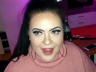 BBW Anastasia Gets Her Pussy Filled By Two Big Cocks - Hardcore Threesome