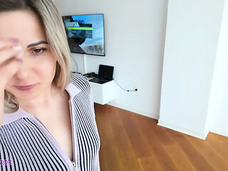 Stepsister Begged To Be Fucked Hard - POV