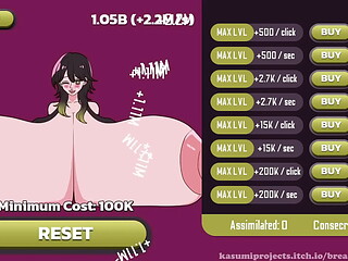 EXPAND HER BOOBS THROUGH CLICKING