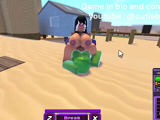 roblox step-sister fucked on beach (game in bio and comment)