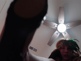 Stella Elle's Roaring '20s Giantess Fantasy 4K POV Tiny Thrills Await!