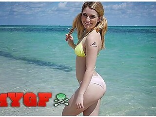 Gorgeous Abby Adams Turns A Sunny Beach Day Into A Wild Orgasmic Fantasy With Sean