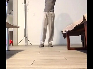 Push-ups with Titus