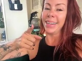 Amateur striptease and Solo masturbation