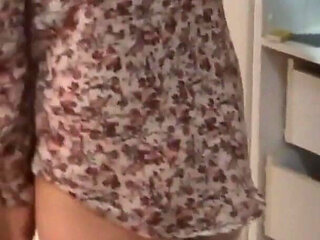 Compilation of Erotic Moments of Excited Stepmother Exhibiting