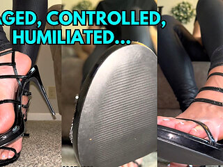 Caged, Controlled, Humiliated by Ivys Feet