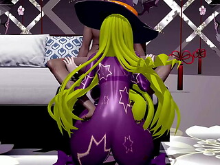 Natsumi Kyouno Hentai Date a Live Rabbit Hole Sex and Dance MMD 3D Blonde Hair (CLIP)