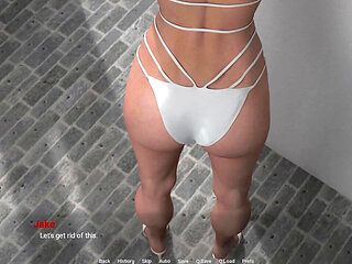 Stepmom Can't Resist Beating My Meat- Away From Home #12 Gameplay