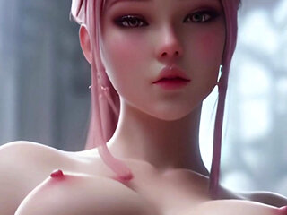 Hot redhead 3d babe fucked cowgirl position