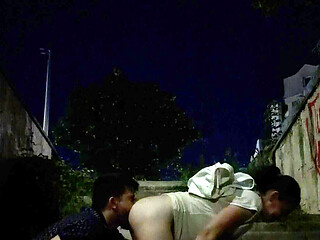 Late at Night Underpass Anal with Marina