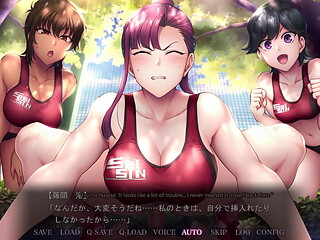 Saimin Seishidou -Secret Lesson- Track club route Aya Humaro 2