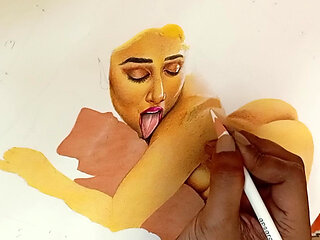 Stunningly beautiful desi indian woman fucking husband's friend when no one is at home