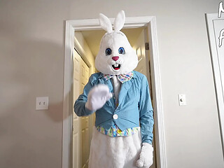 Hot MILF takes huge Easter dick in all her holes