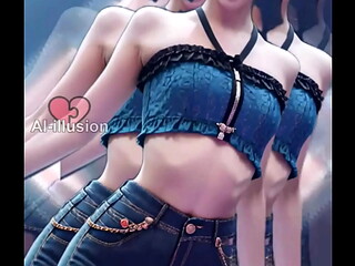 Zoey@kpop demon hunters dancing (AI-generated) (No live-action)