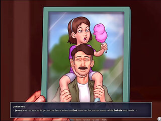 summertime saga - Jenny is pregnant again ... Odette had twinnies ... Johannes played spin the bottle with the ladies.