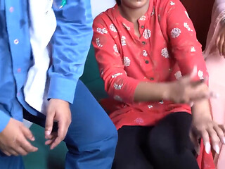 Creepy doctor from India seduces a MILF during medical roleplay