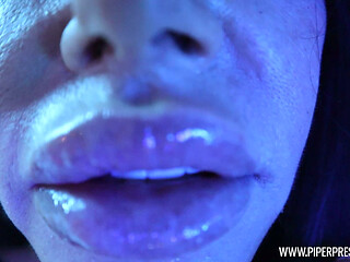 Busty MILF Mrs. Press JOI Lip Tease