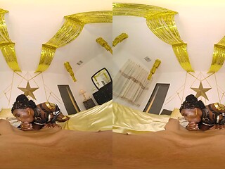 Busty Mel Medarda gives a deepthroat blowjob in POV