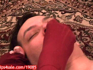 My Cruel Stepsister - Sniffing Sweaty Tights While Stroking - Balls Whipped Into Denial
