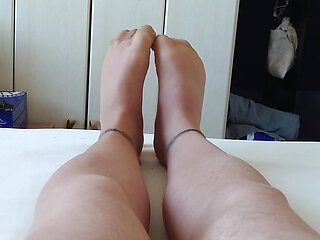 Hot and Horny Alone in a Fine Tights