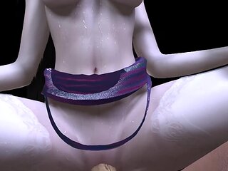 3D Big Boobs Asian Whore Cheating with Big Cock