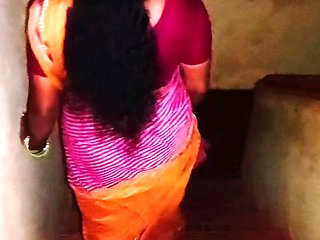 Old man cheating wife and fucking step daughter, telugu dirty talks.