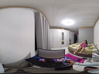 Lonely Housewife Can't Resist the Internet Technician and Makes Her Husband a Fool!