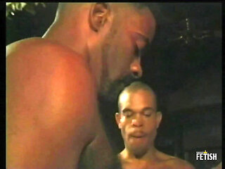 White man gets his ass hard banged by BBC in dirty group sex