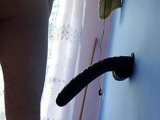 Anal dildo wall