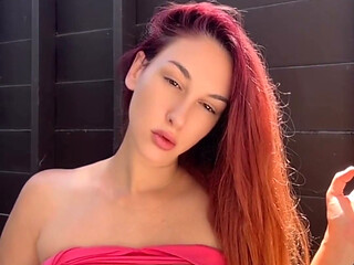 Artemisia Love Big Tits Outdoor Smoking Fetish Session