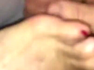Love It When Stepaunt Annette Wakes Me up & Tells Me to Jack off on Her Feet