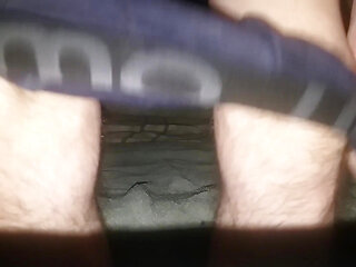 Skinny Teen Jerking His Rock Hard Veiny Cock