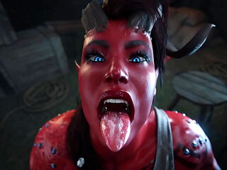 Futa Lae&rsquo_zel fucking karlach