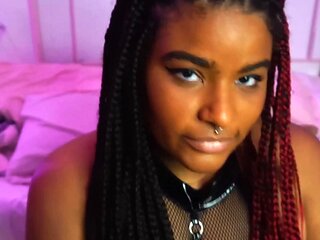 BBW black girl is going serve her white master (IMPACT PLAY)