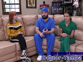 Dr Tampa - Ditria Rose'_s 1st Gyno Exam