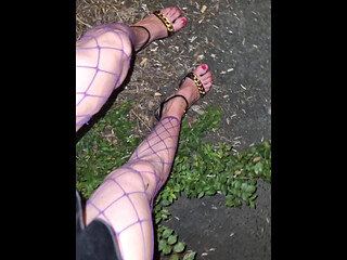 A Whore in a Mini-Skirt Ras du CuL, on the Edge of theNationale 7 in BRUNOy. 2H00 VaneSsaBiTCHx PariSChienneTrvprod&sup1;