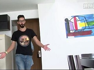 Big Ass Colombian Brunette Gets her Pussy wrecked and filled with cum