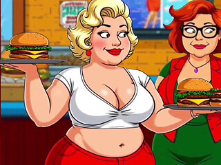 Cum Menu: Married Waitress Was Fed Delicious Cum in a Restaurant