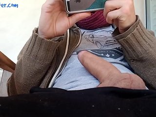Horny Guy From Argentina Touches His Dick On The Chair ...