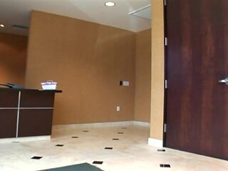 Busty blonde secretary Penny Flame loves getting