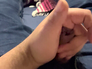 Jerking off for nine minutes straight