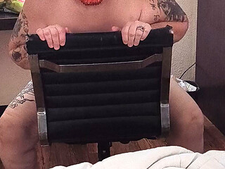 Teasing N Pleasing Who Is That Under Her Mask? It's Davisdesires so Saggy N Fat