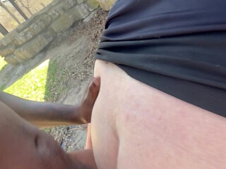 Hiking grandpa bent over outdoors cruising -jwildsxxx