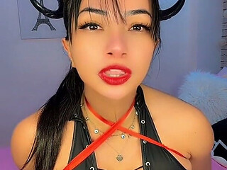 Friday Fetish Halloween Succubus Cosplay CEI