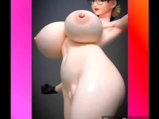mu&ntilde_equitas: Cattleya calatita exhibiendo sus enormes tetas y gran culo, colecci&oacute_n megahouse: tetas masivas