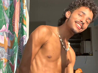 Exhibing My Naked Body in the Sunlight