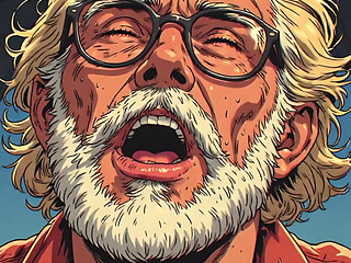 Erotic Orgasm Face Art